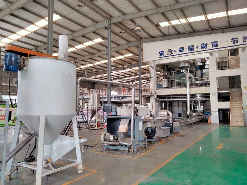 Sichuan Sunshine Plastics Co., LTD. línea de producción del fabricante